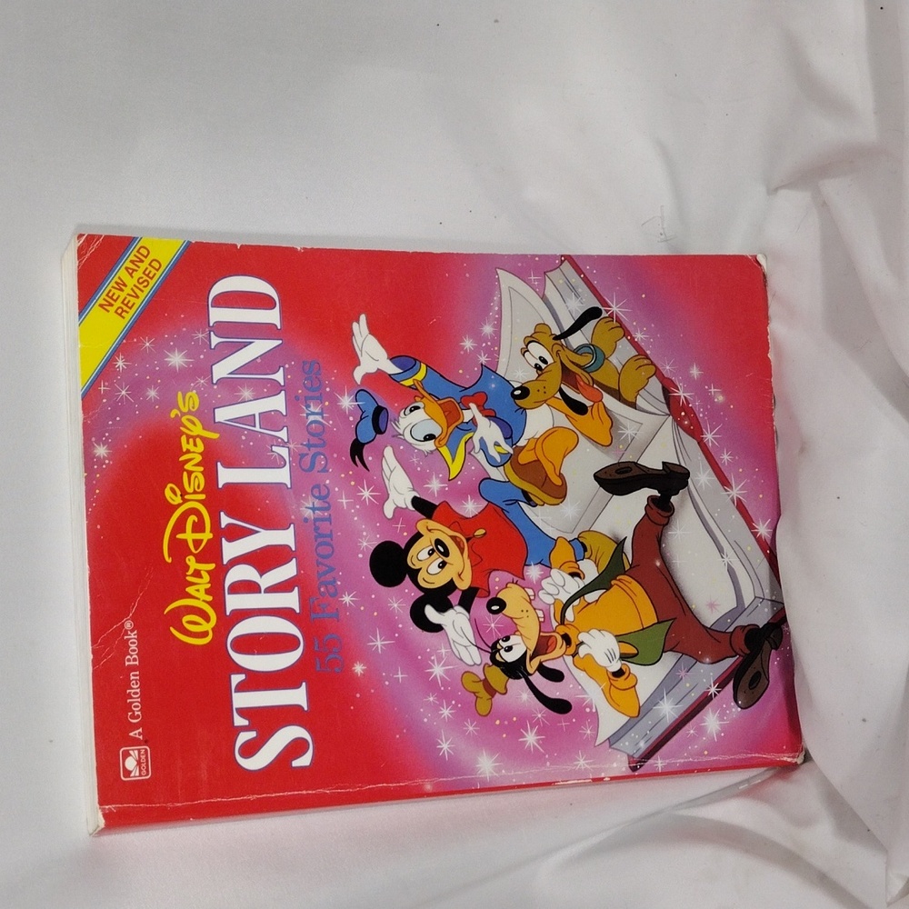 A Golden Book Vintage 1996 Walt Disney's Story Land Book 55 Favorite Stories
